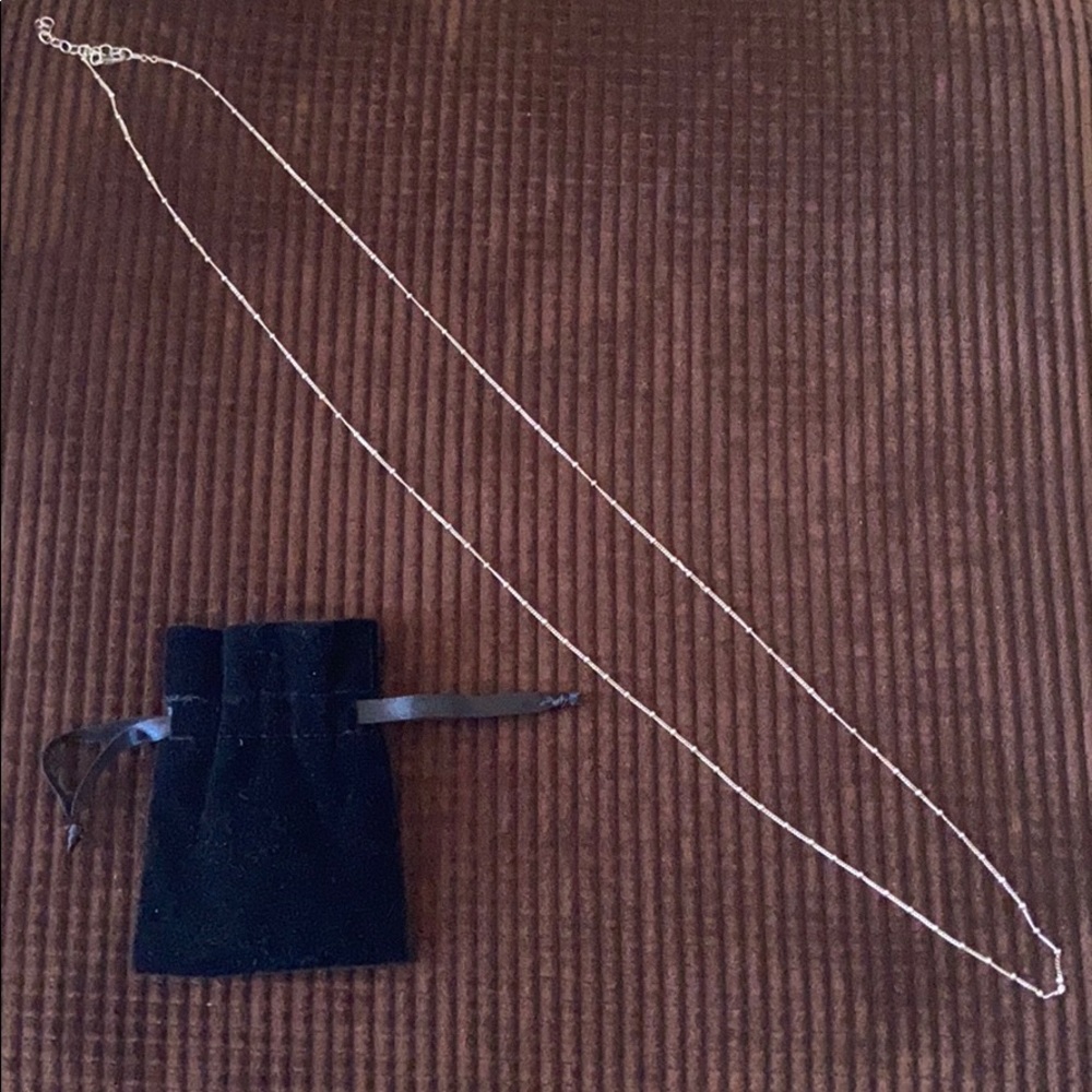 Silver 100 Good Wishes Dogeared Necklace